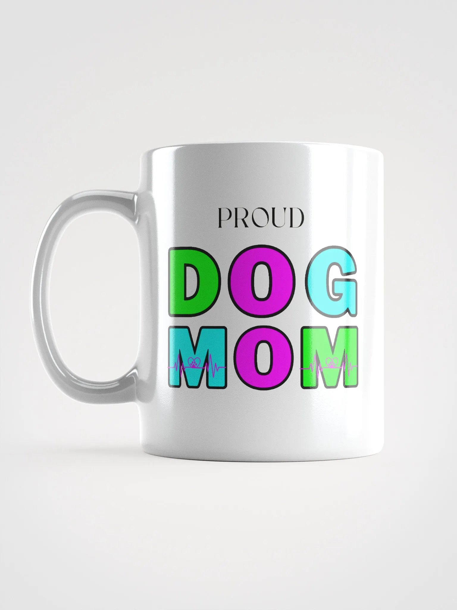Mom Coffee Mug, Proud Dog Mom product image (18)