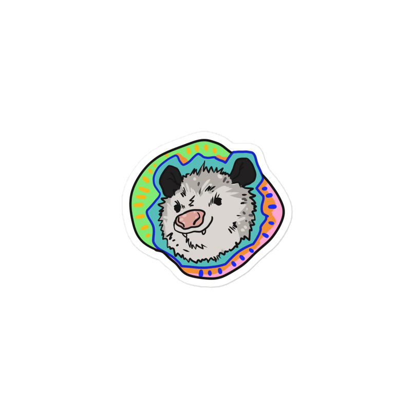 Vaporpossum bubble free stickers product image (1)