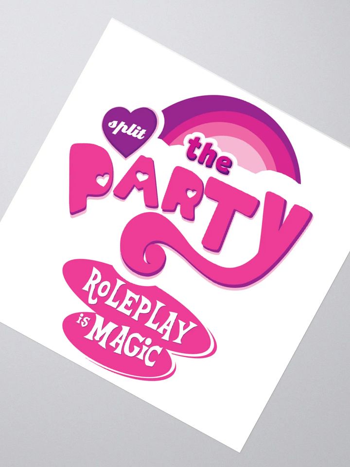 Roleplay is Magic - Kiss Cut Sticker product image (2)