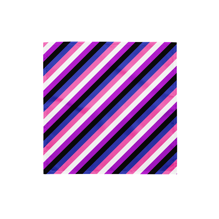 Genderfluid Flag Bandana product image (1)