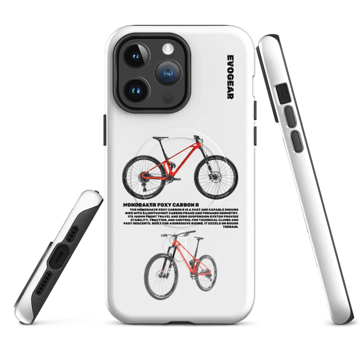 White Mondraker Foxy Carbon R iPhone MagSafe Case product image (4)