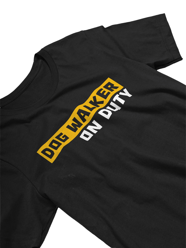 Dog Walker On Duty T-Shirt Gift For Dog Walkers product image (2)