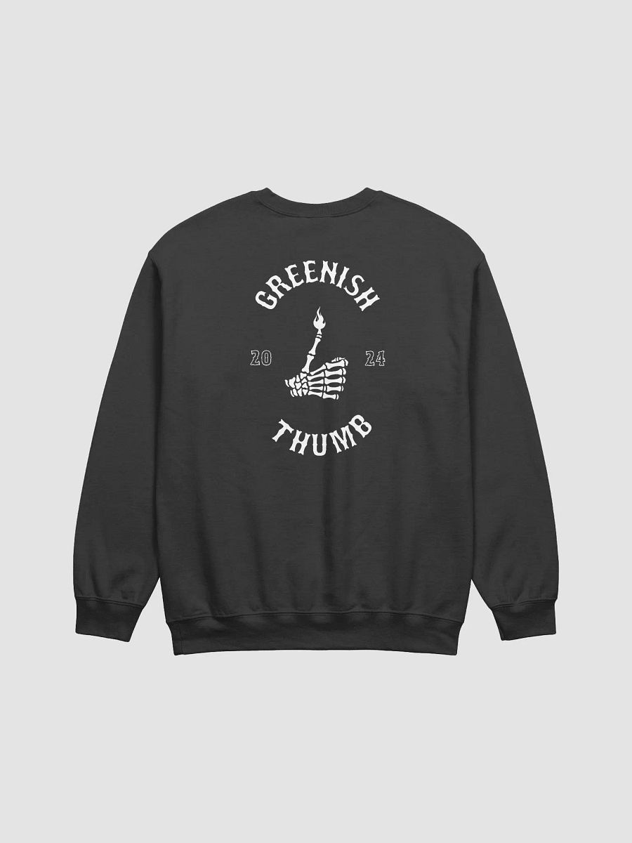 GREENISH THUMB 👍🏼🔥 unisex gildan sweatshirt product image (3)
