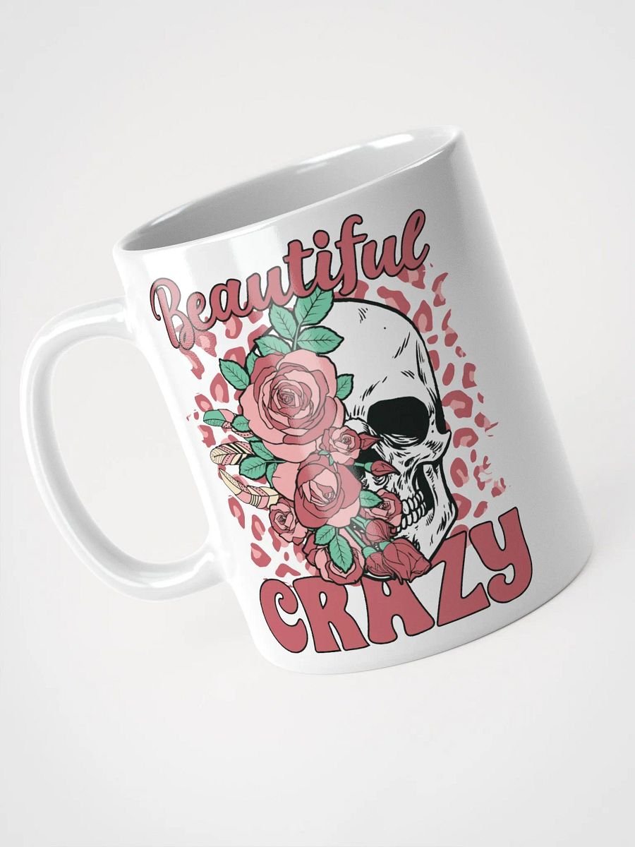 Beautiful Crazy Skull Mug product image (3)