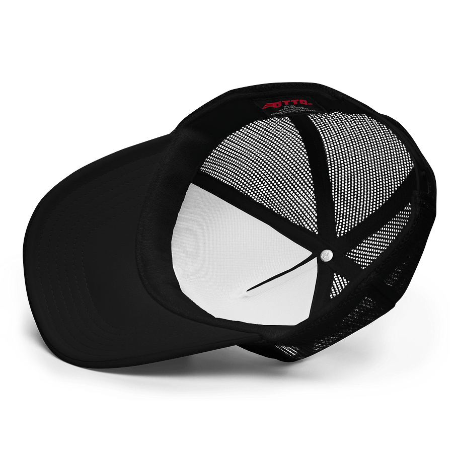TENN4OUR Black CAMO LOGO TRUCKER HAT product image (9)