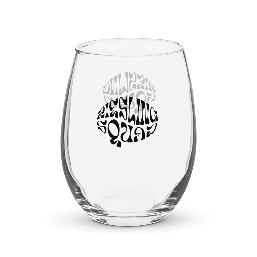 "Riesling Squad" Stemless Wine Glass – A Must-Have for Wine Lovers & Wine Night Outfit Vibes product image (3)