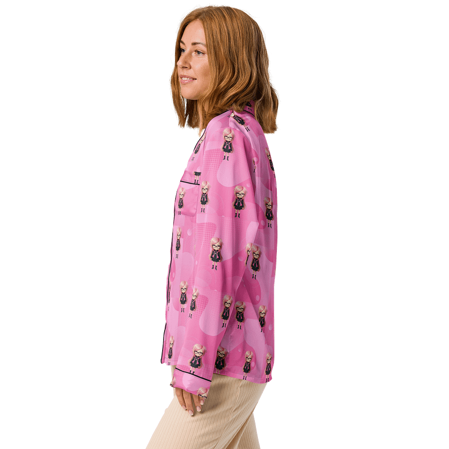 (PINK CHIBI) K Women's Long Sleeve Pajama Top product image (4)