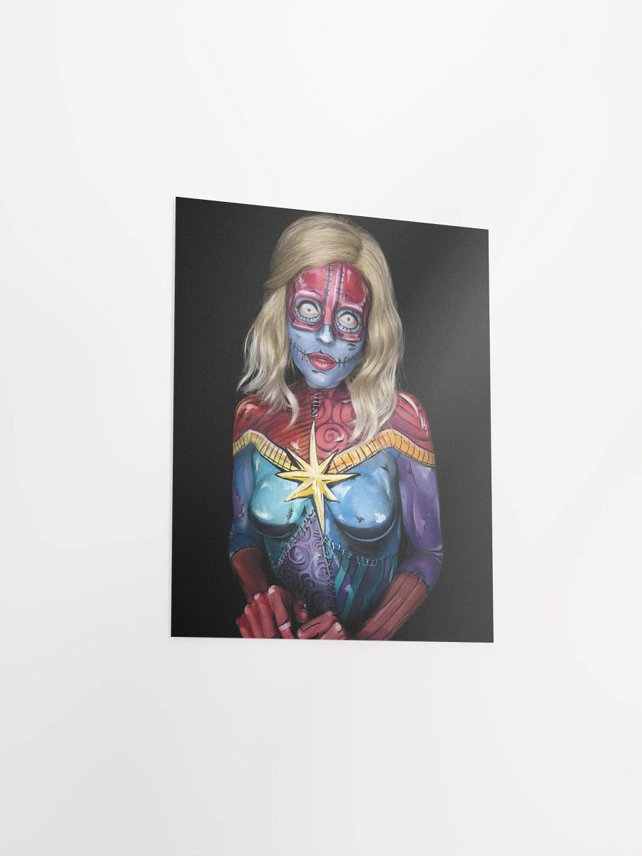 Captain Marvel/Sally Mash-Up 8x10 product image (3)