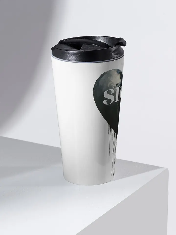 Bleeding Black Stainless Steel Travel Mug product image (2)
