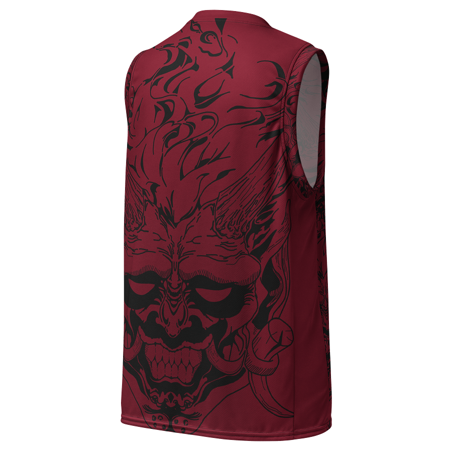 [ ONIFACE ] RED/BLACK Basketball Jersey // SYN product image (3)