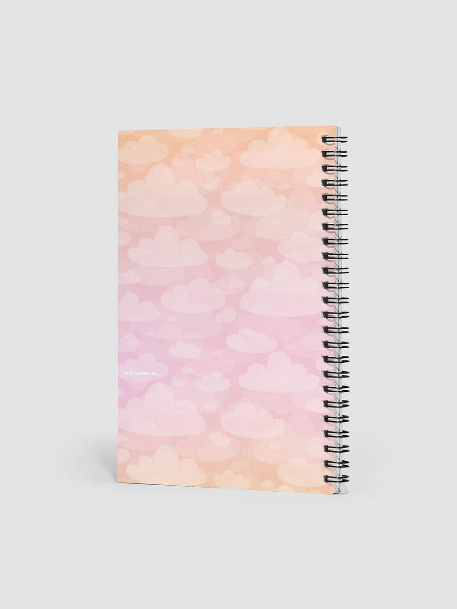 Catboy Squirt Boba Notebook - Indigo White