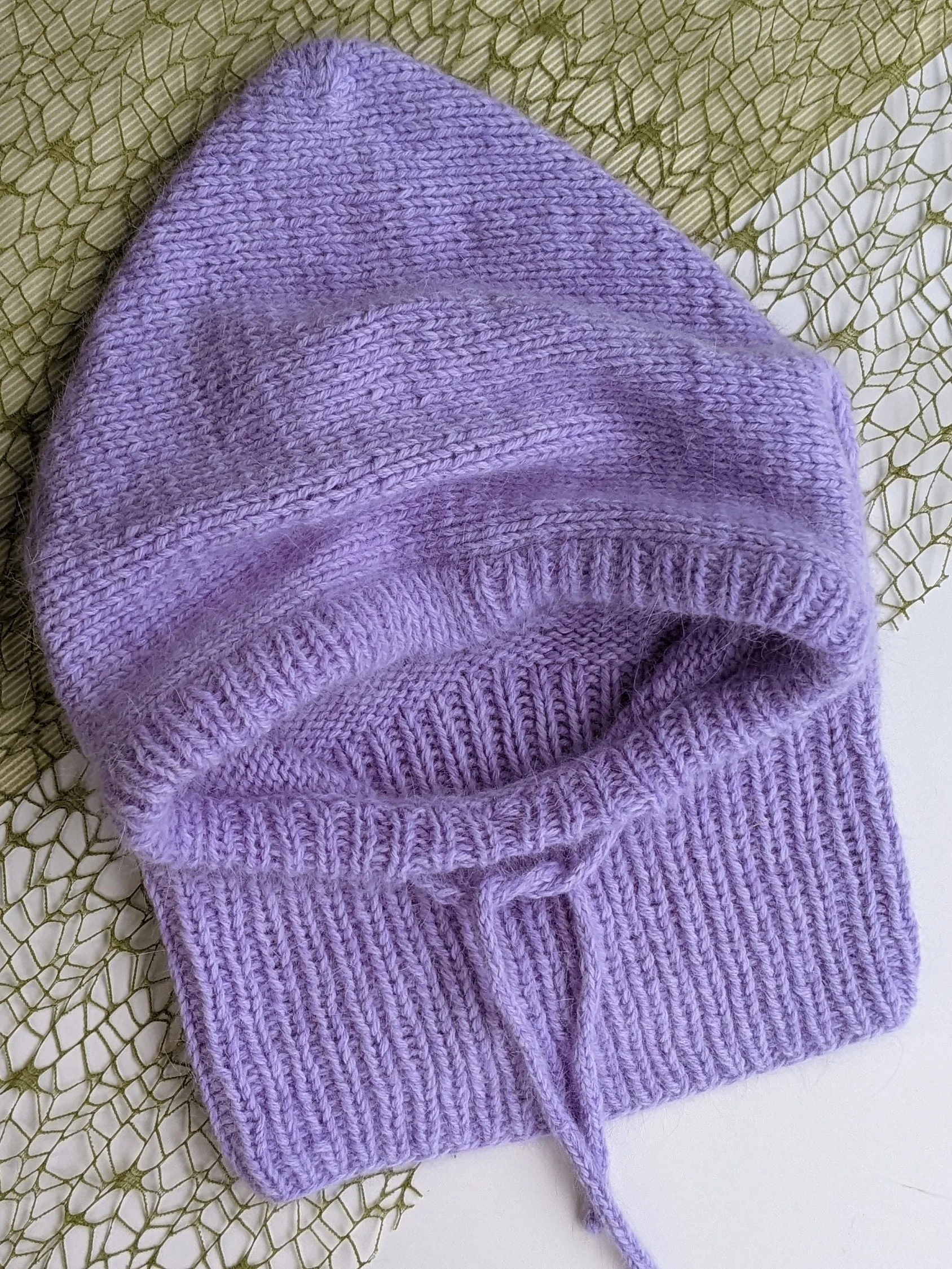 Knit Hooded Cowl Pattern product image (6)