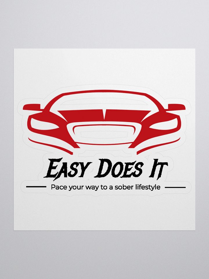 Slogan #2 Easy Does It Sticker product image (1)
