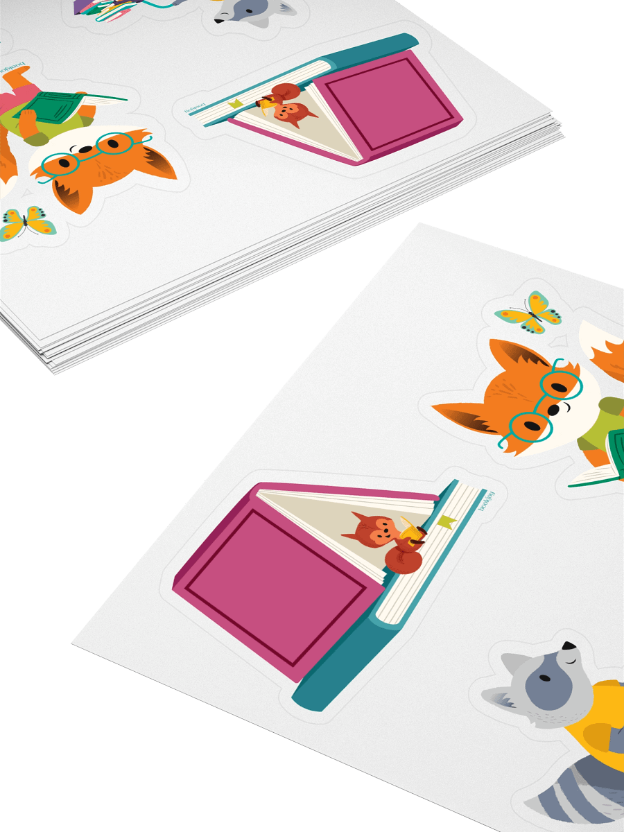 Wild About Reading Stickers product image (4)