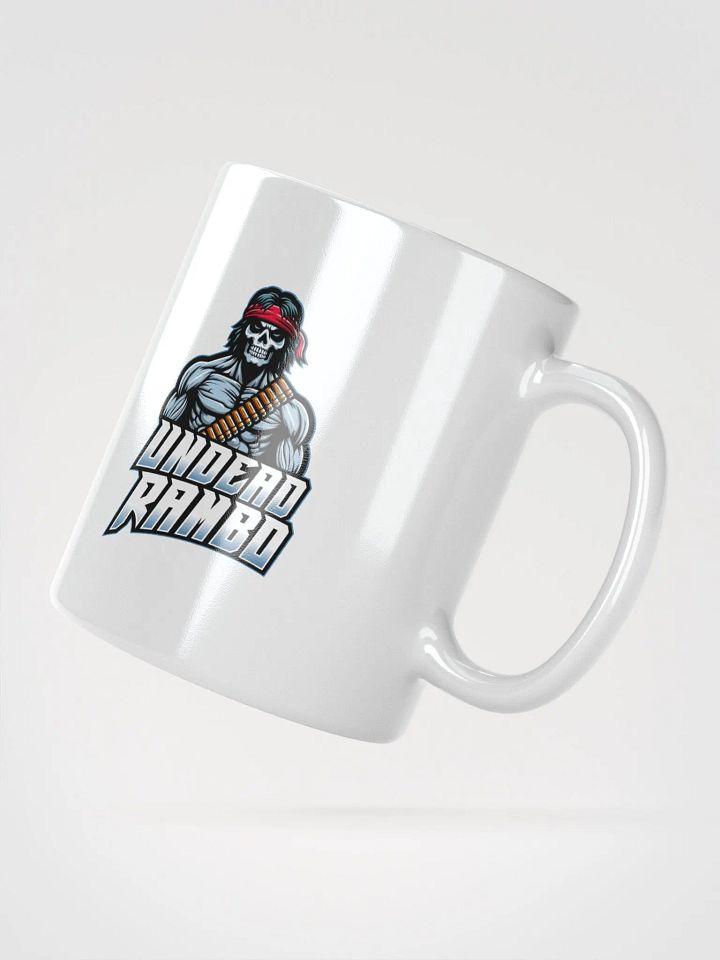 Undead Rambo Regular Style Coffee Mug (colored Logo) product image (2)