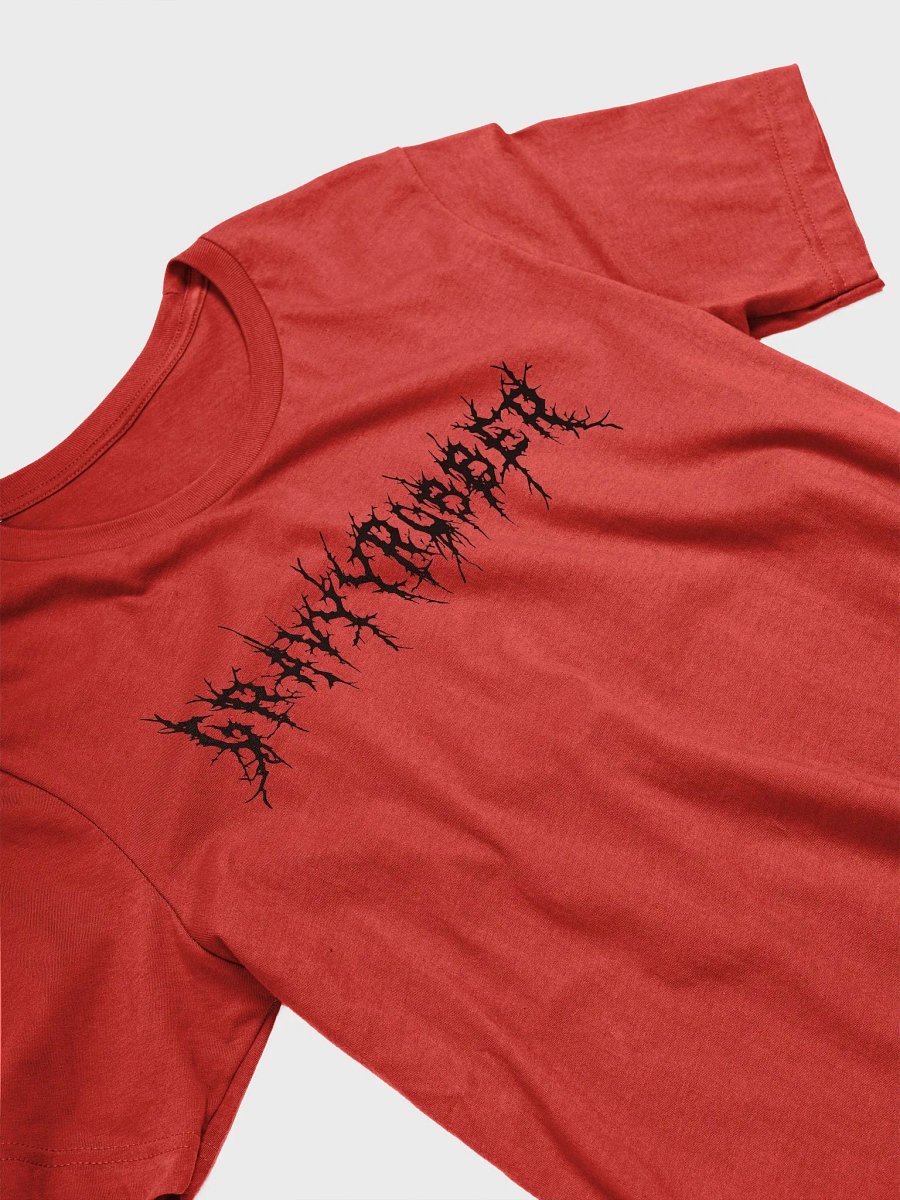 gravyy red tee black logo product image (3)