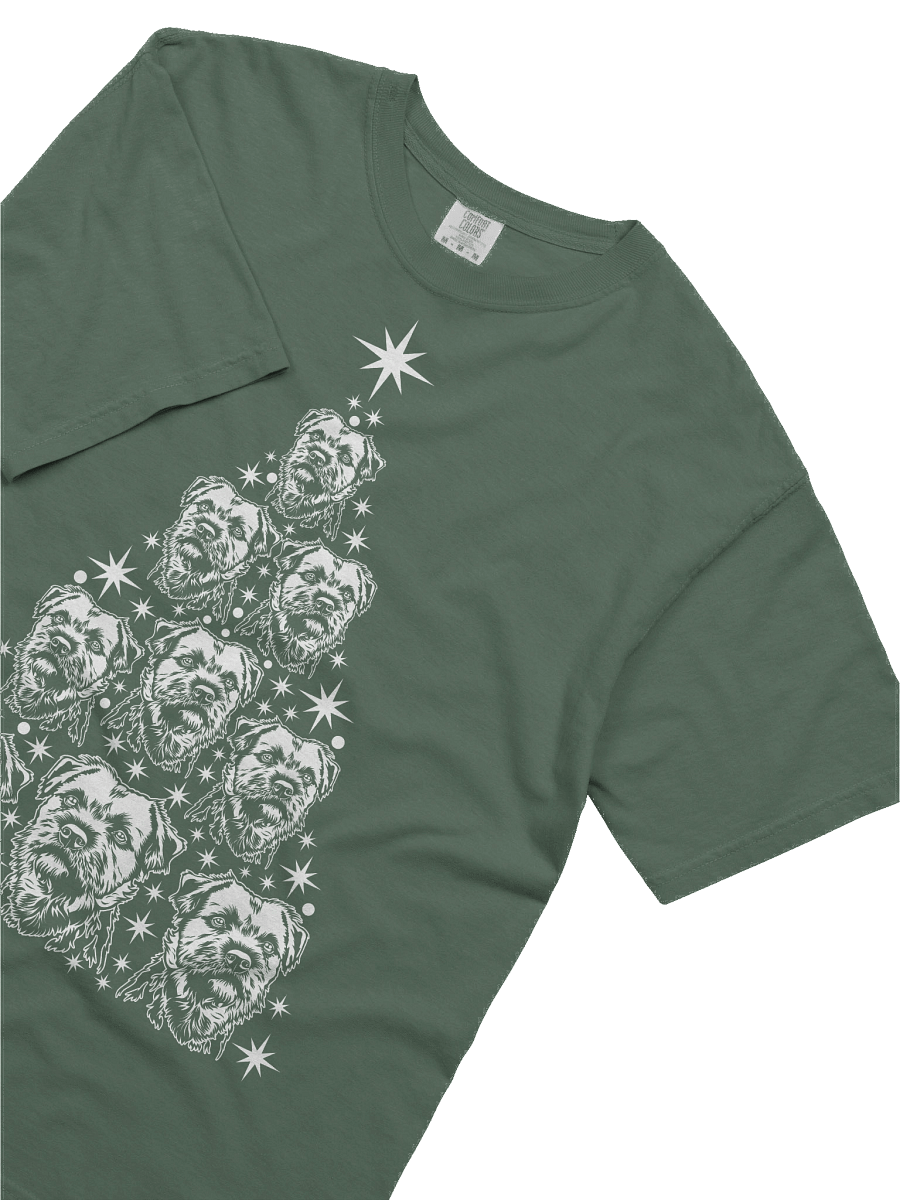Border Terrier Christmas Tree T-Shirt product image (25)