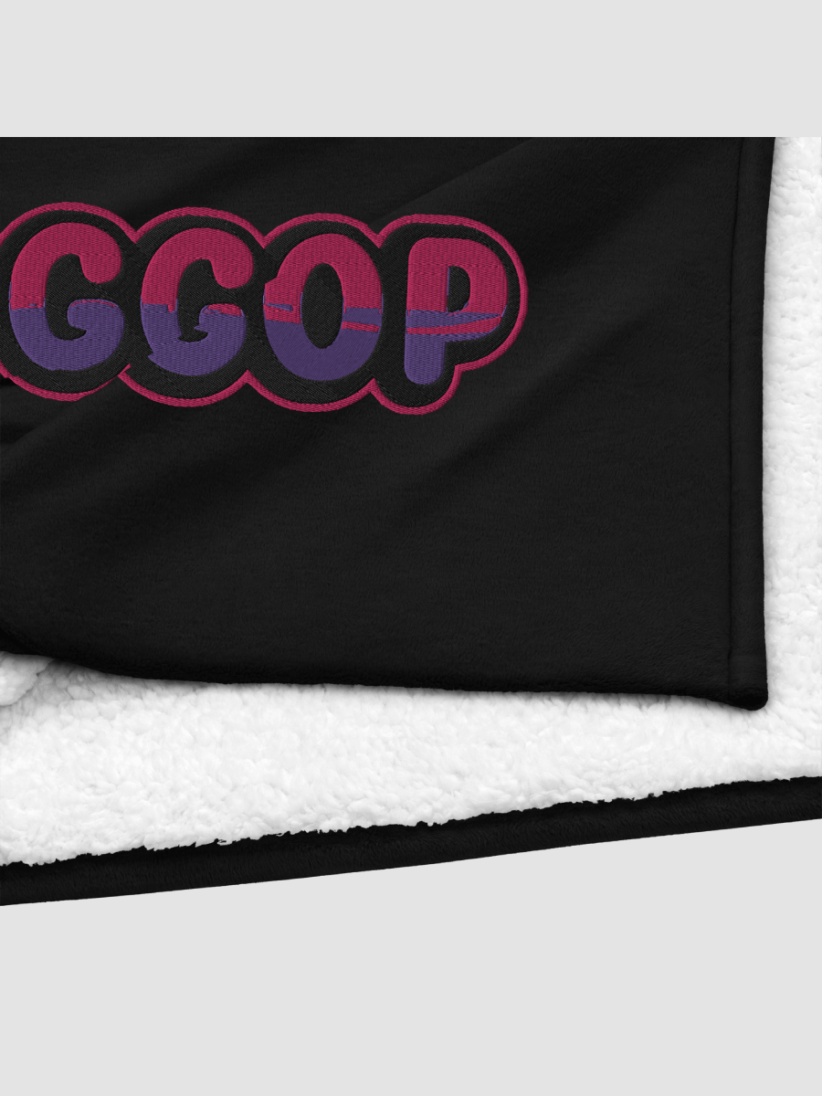 [GGOP] Port Authority Embroidered Premium Sherpa Blanket Port Authority BP40 - 2 product image (4)