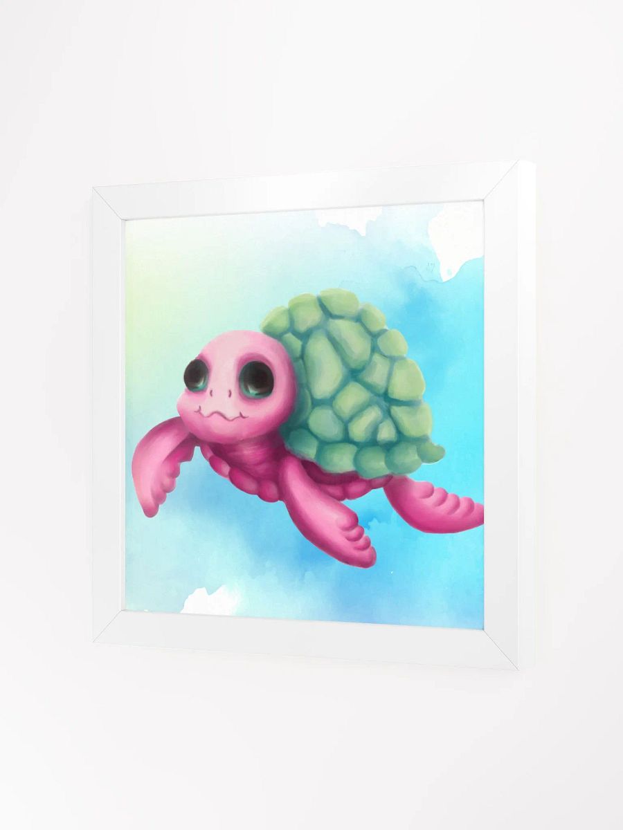Sea Turtle Cutie Framed Print product image (18)
