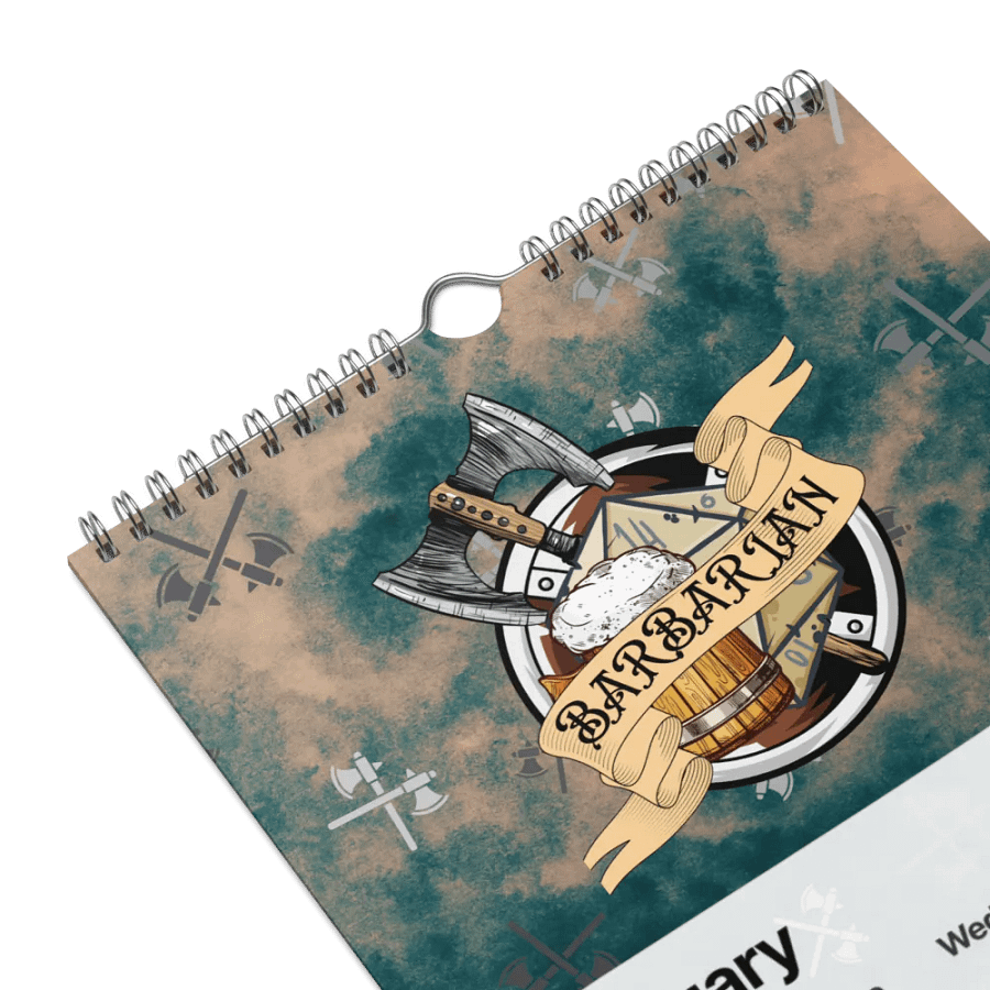 Chill Zone DnD Vibes 2024 Calendar product image (4)