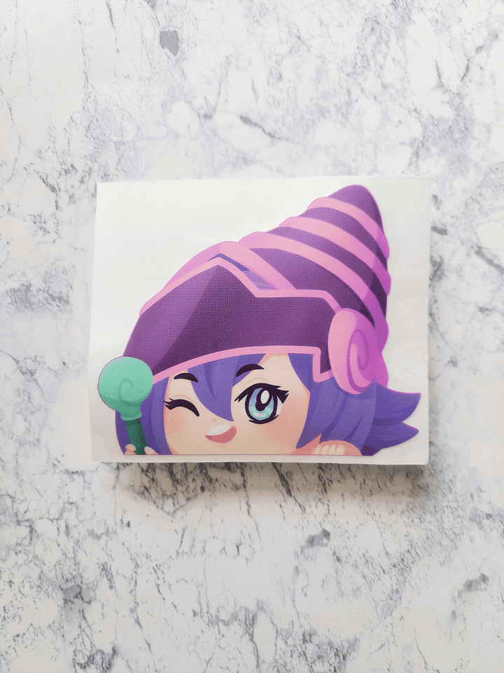 Dark Magician Dark Magician Girl Peeker product image (1)