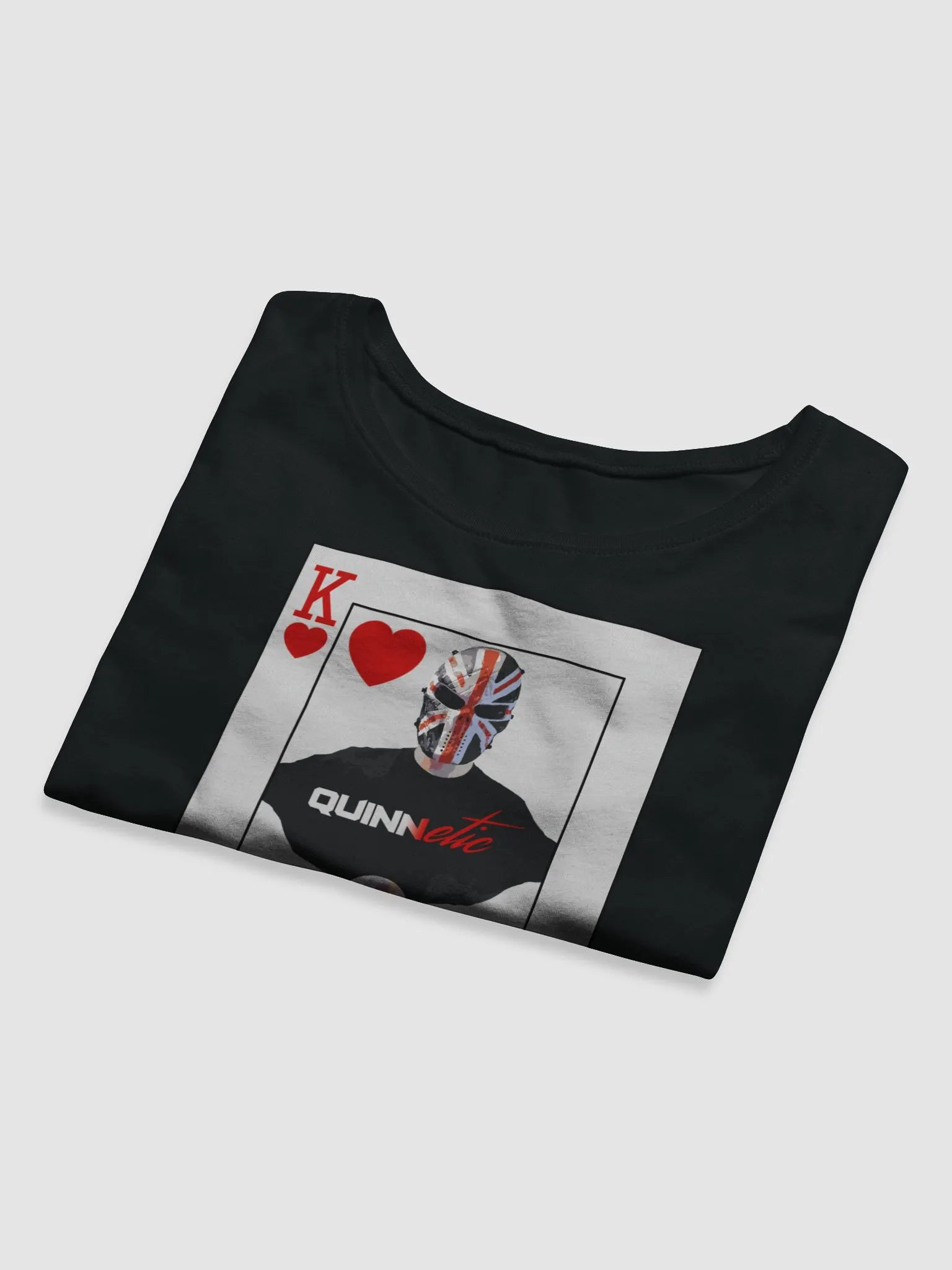 The Quinn of Hearts Bella+Canvas Women's Crop Tee product image (15)