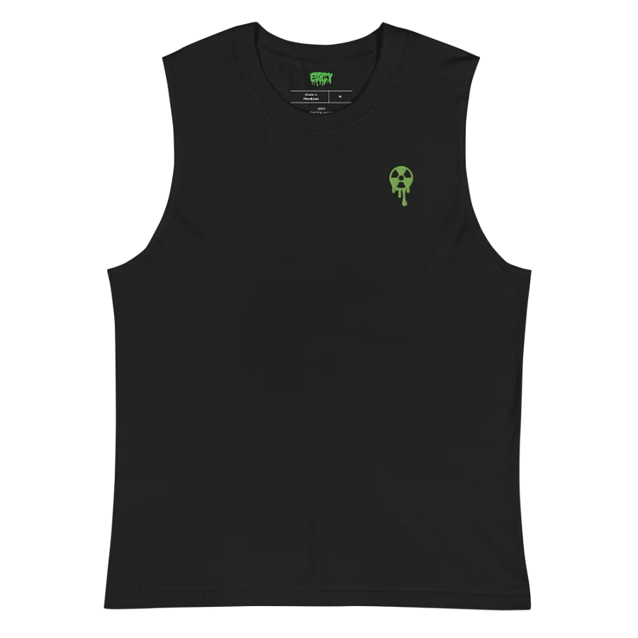 Slimey Logo Muscle Tank Shirt (Embroidered) product image (2)