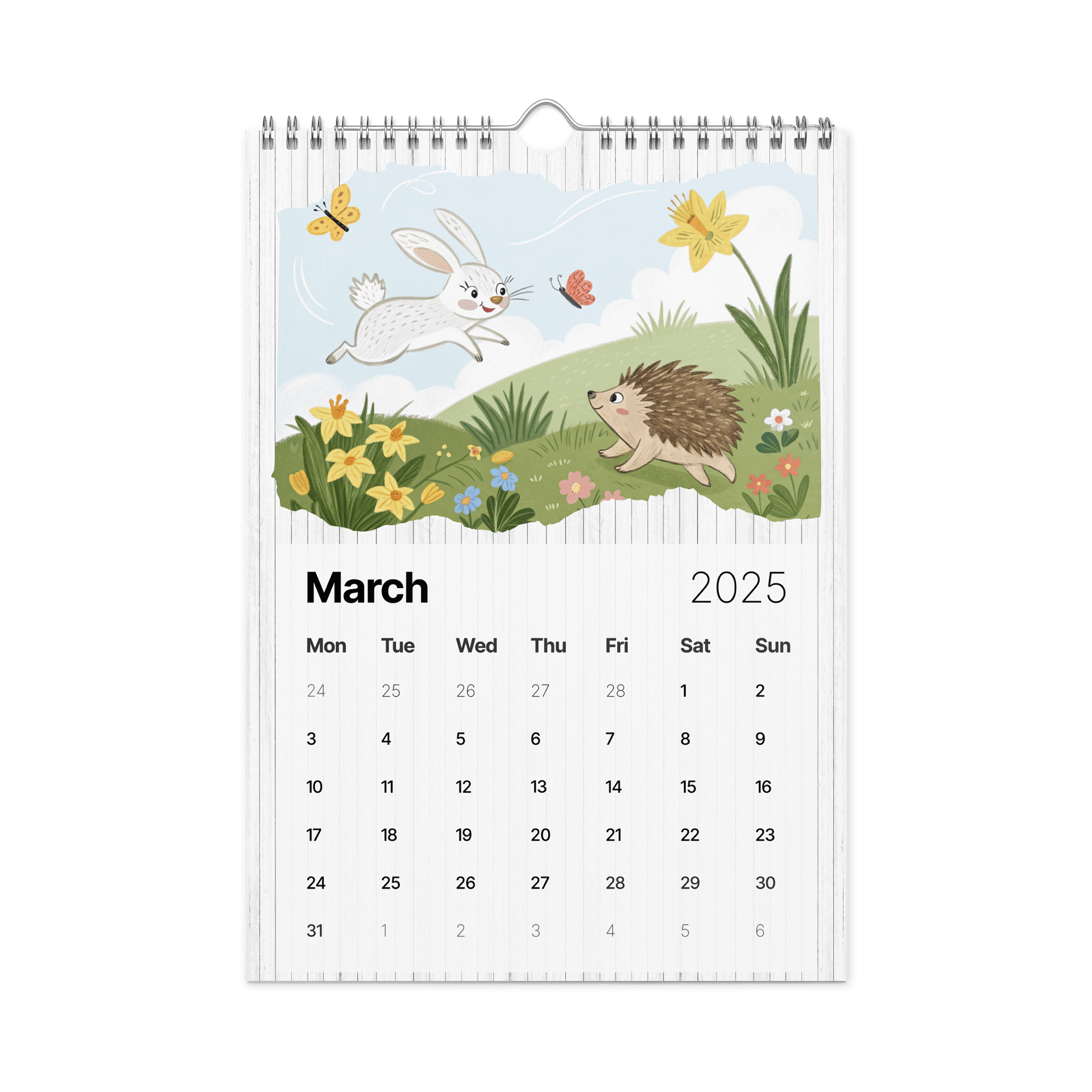 ADORABLE ANIMALS WALL CALENDAR 2026 product image (9)