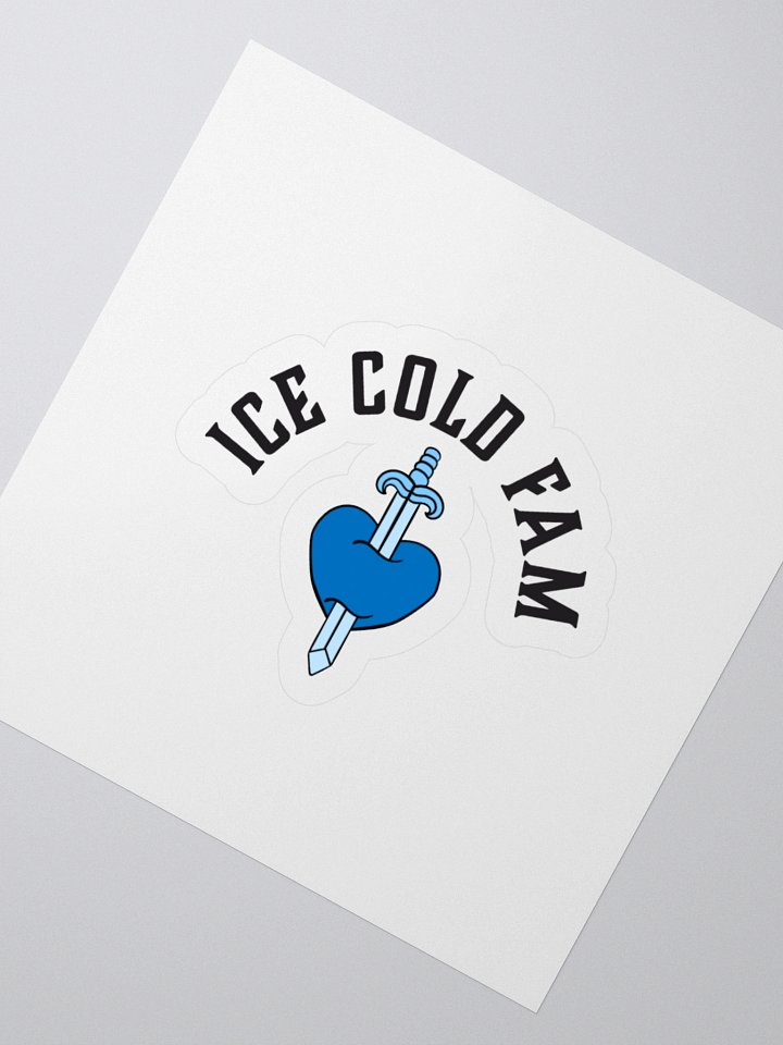 "Cold Heart" Sticker product image (2)
