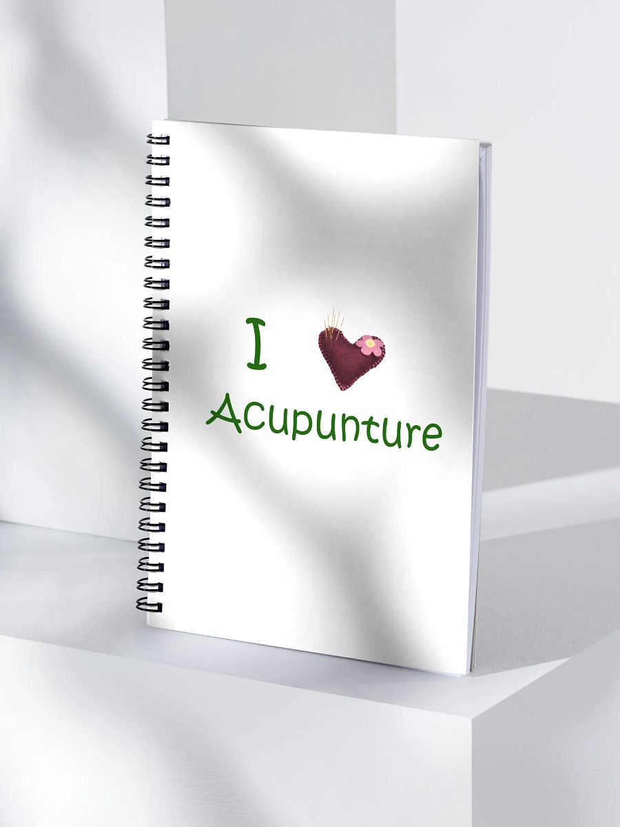 I heart Acupuncture Notebook product image (4)