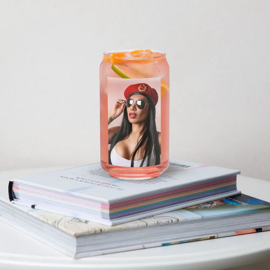 Jasmin St Claire Glass Jar w/sipper product image (34)