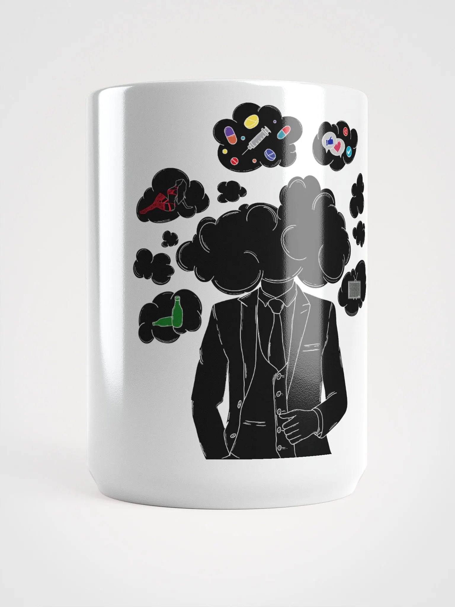 'Head in the clouds' Inspired King Vee Mug product image (1)