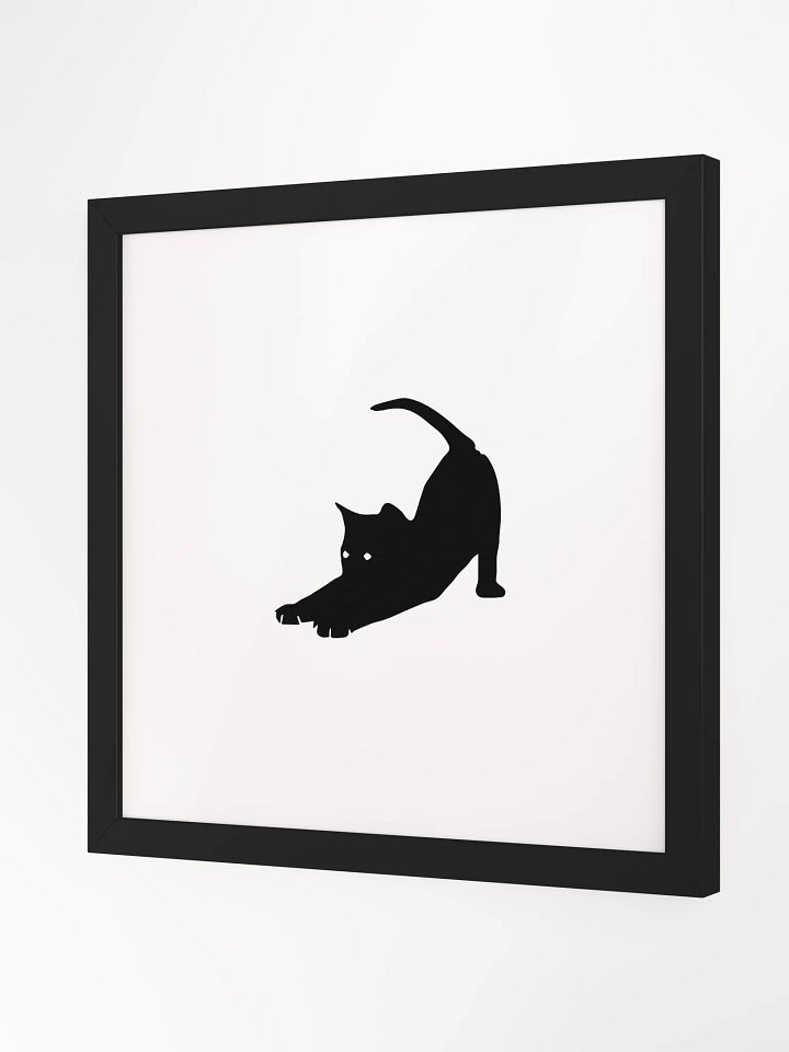 Stretching Black Cat product image (2)