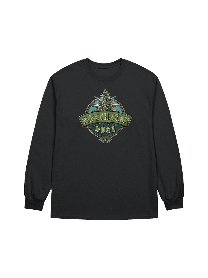 North Star Nugz Cannabis Logo Long Sleeve Tee product image (3)