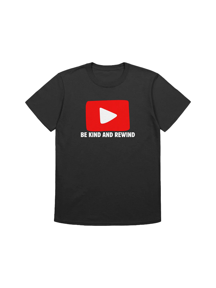 Play Button Red Tee product image (1)
