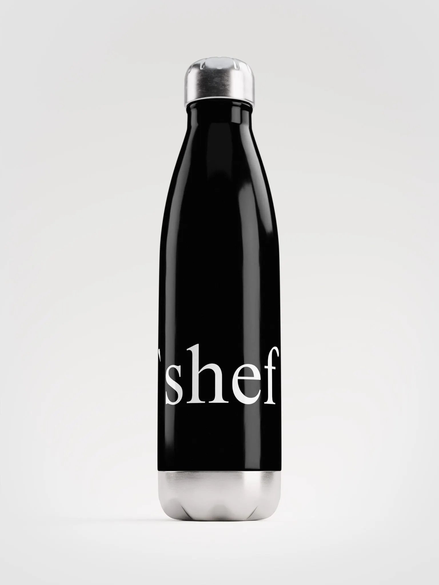 SHEF Logo Water Bottle product image (1)