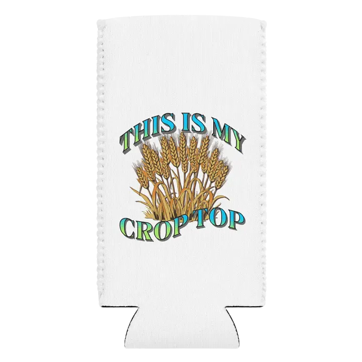 This Is My Crop Top Wheat Can Cooler product image (2)