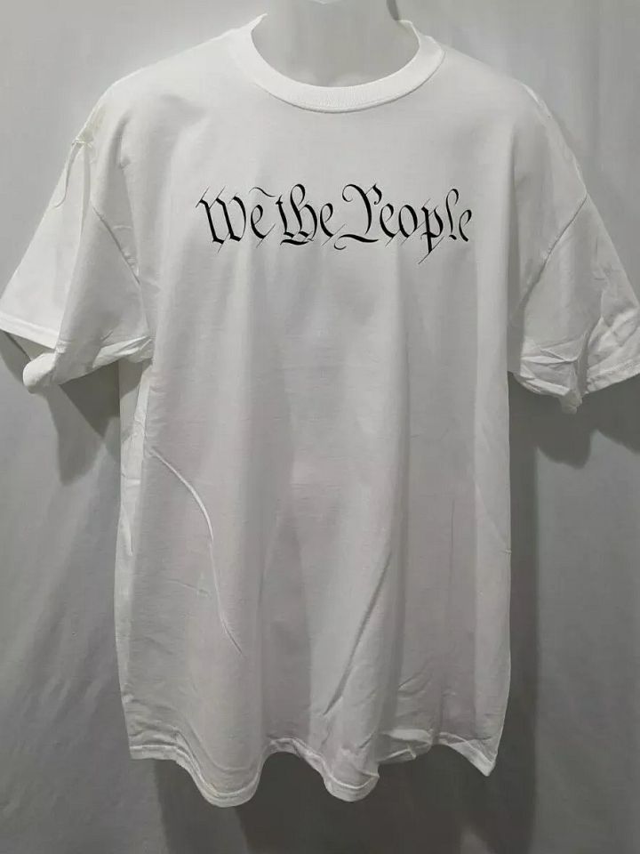 WE THE PEOPLE Constitution rights USA America American t shirt product image (1)