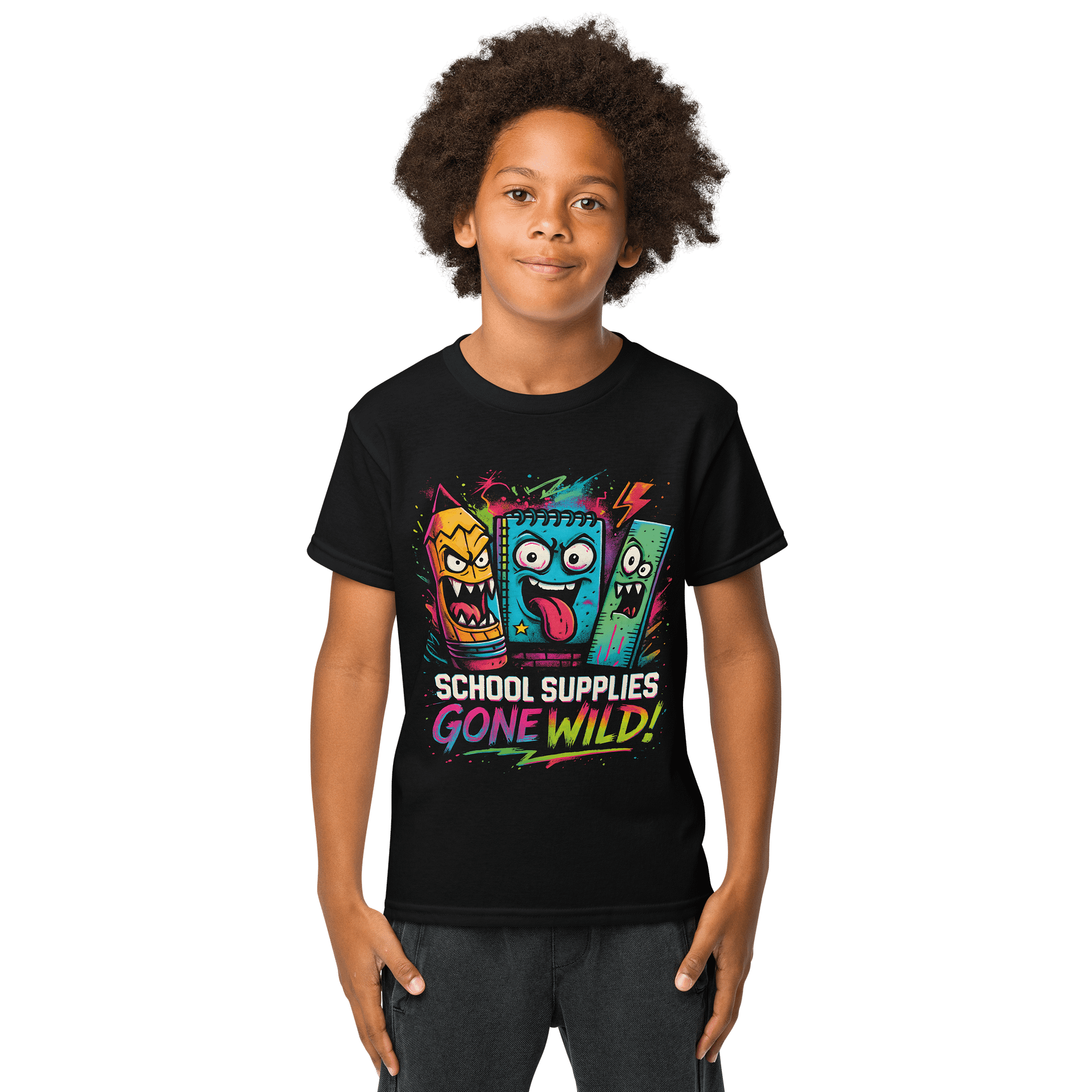 Wild School Supplies Youth Tee product image (1)