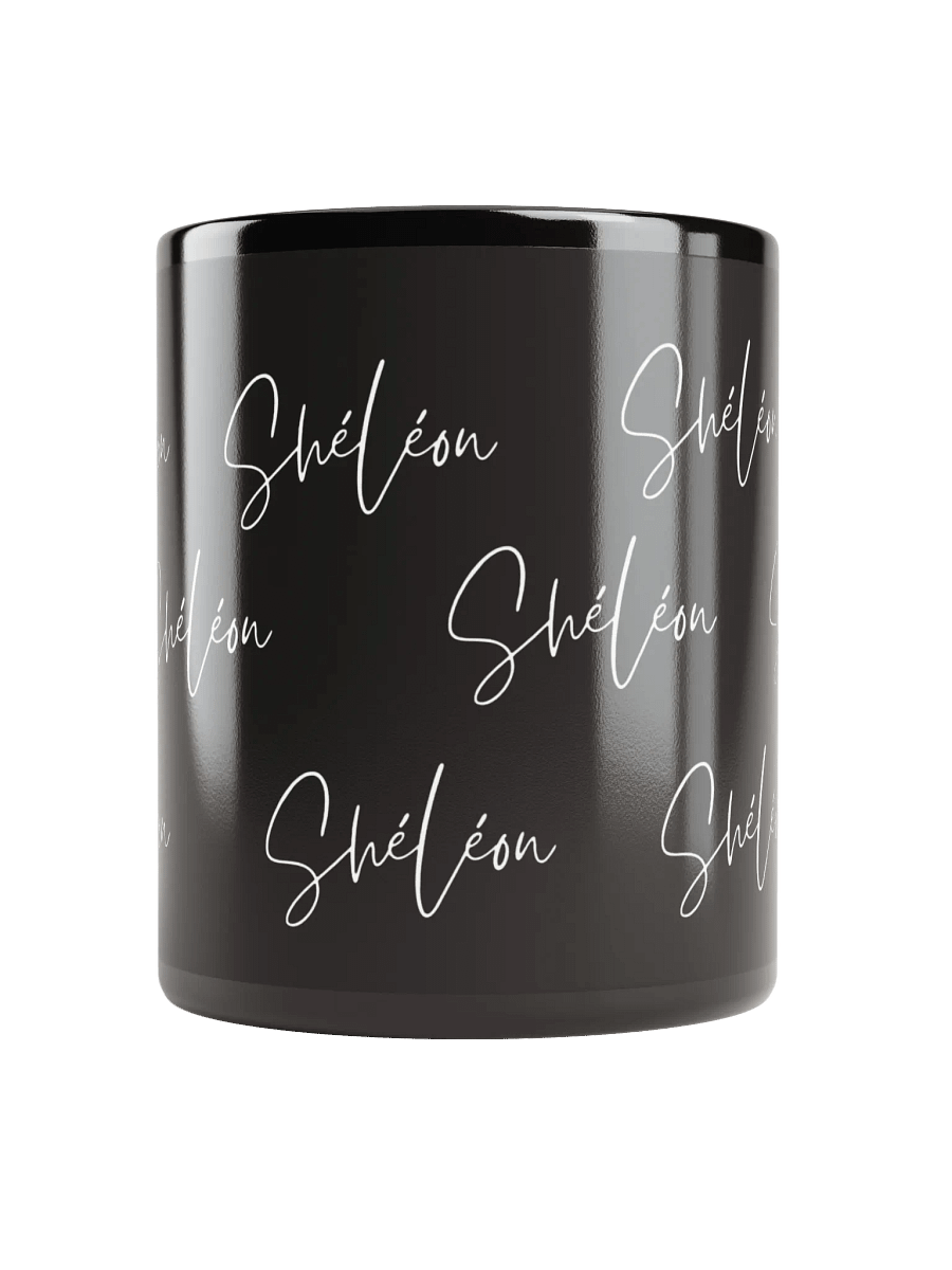 ShéLéon Signature Black Coffee Mug product image (5)