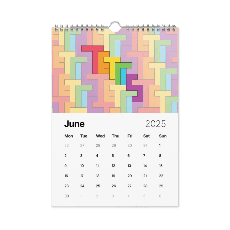 Ambigram Calendar 2025 product image (8)