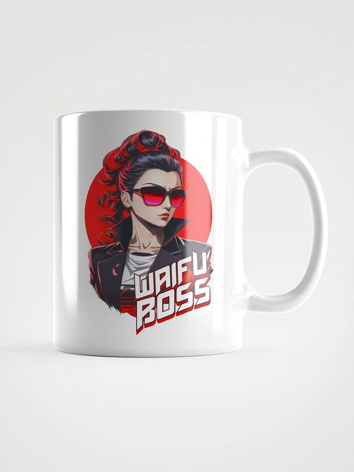 Waifu Boss Coffee or Soup Mug - 11 oz - 15 oz - 20 oz - v2 product image (1)