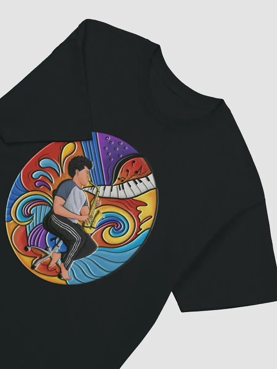 Playing Sax on a Chair T-Shirt product image (27)