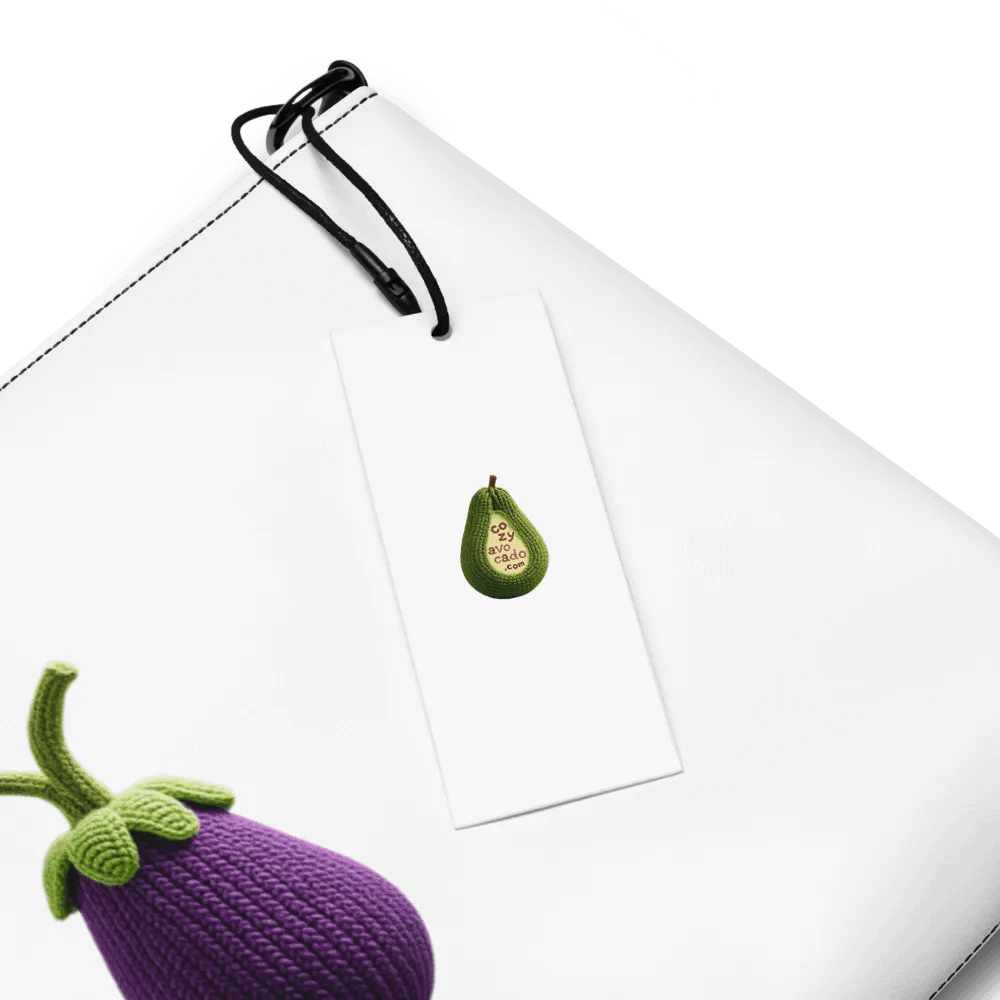 CozyAvocado Egg Plant Crossbody Bag #1 product image (8)