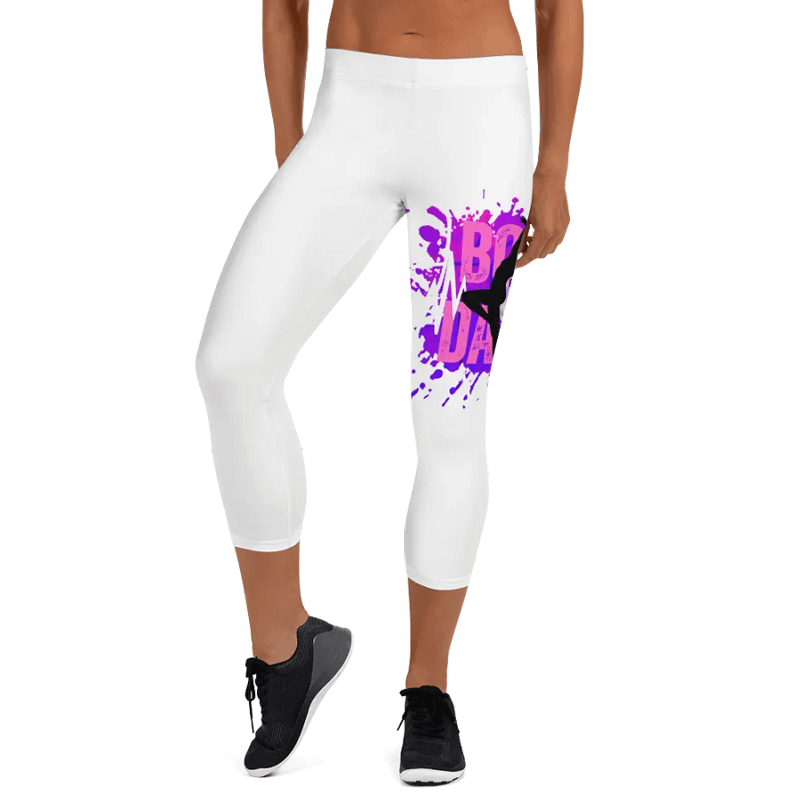 Vibrant Born to Dance Her Silhouette Capri Leggings product image (8)