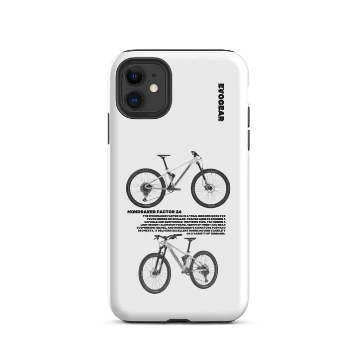 White Mondraker Factor 26 iPhone Case product image (47)