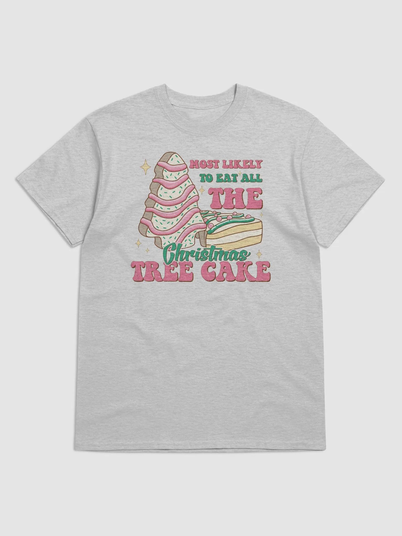 I EAT CHRISTMAS CAKE T-SHIRT product image (33)
