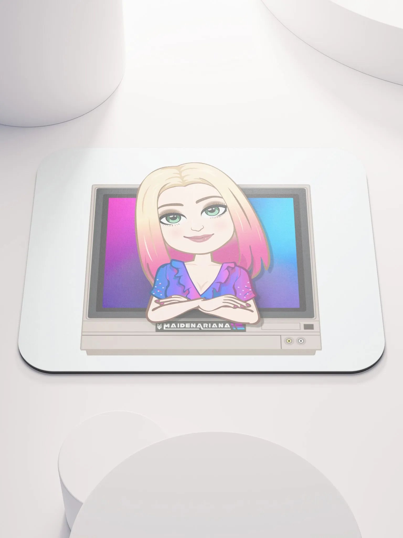 MaidenAriana Retro Mouse Pad product image (1)