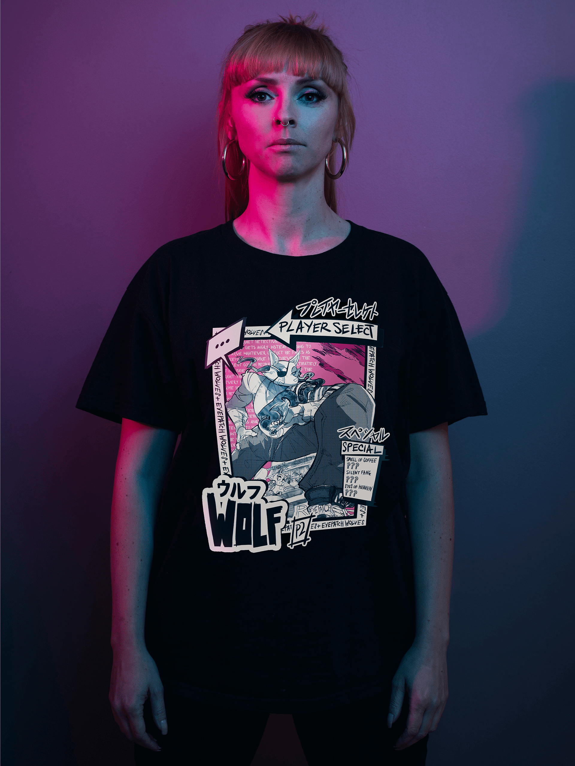 WOLF CHARACTER SELECT T-SHIRT product image (2)
