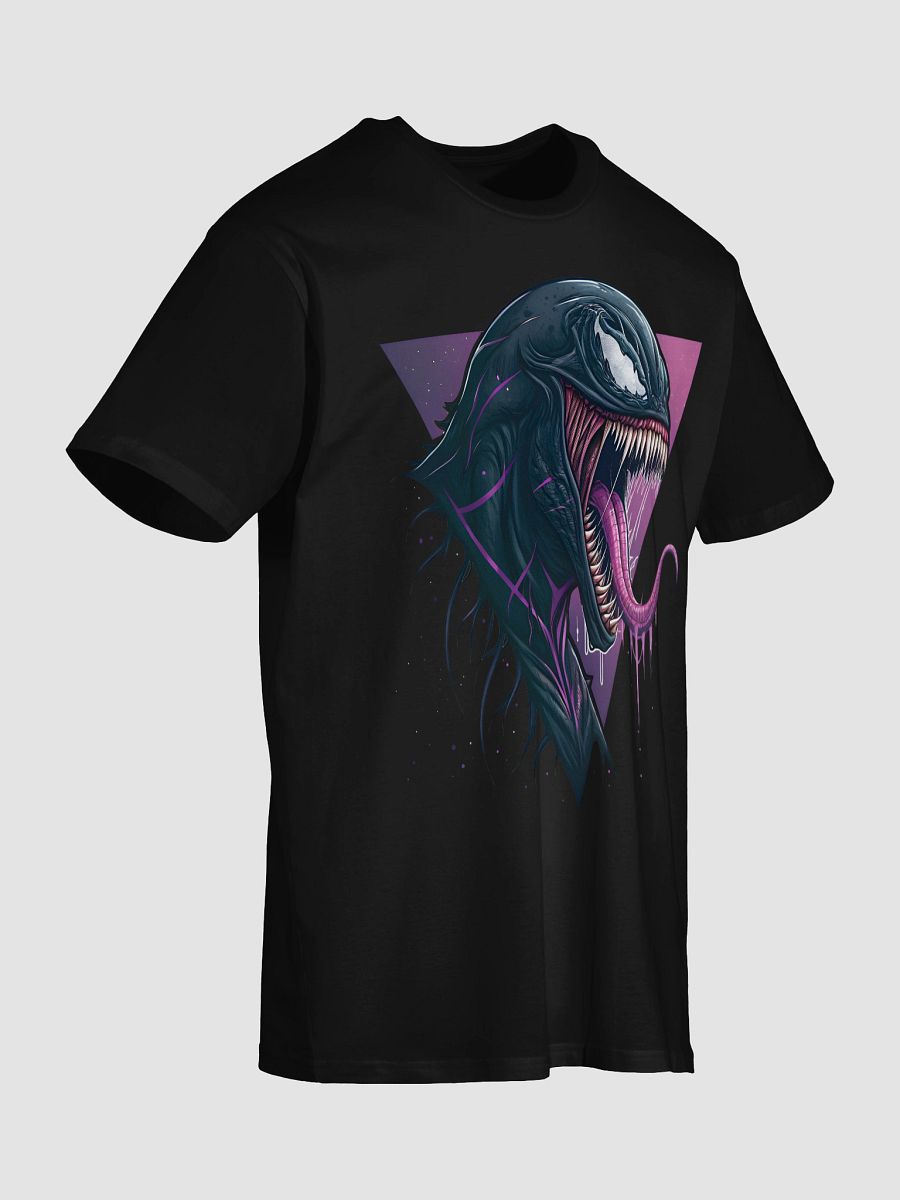 Symbiote Dark Hero Face Graphic | Bold Streetwear for Movie Fans product image (4)